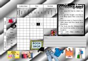 English Worksheet: logic game 12 - shopping trip in London