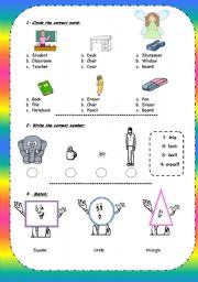 English Worksheet: Plcement Test ( 5 Pages/ 12 Exercies ) Part 2