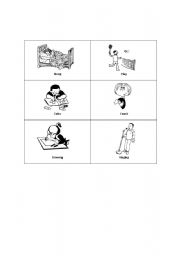 English worksheet: Actions