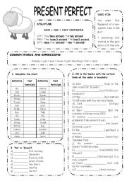 PRESENT PERFECT EXERCISES