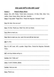 English Worksheet: Play 