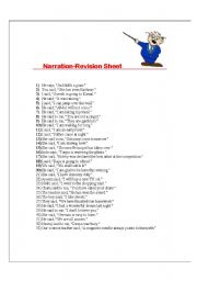 English Worksheet: Reported Speech