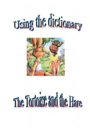 English Worksheet: USING THE DICTIONARY