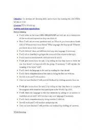 English Worksheet: 2010 FIFA WORLD CUP