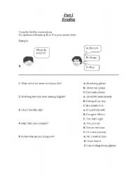 English Worksheet: Self-made Key English Test 