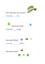 English worksheet: Numbers 1 to 10