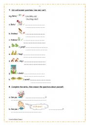 English worksheet: time flash a, units 1a-8a revision, ex. 7-11 and answer key (editable), part 2/2