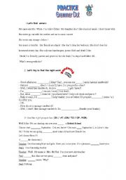 English worksheet: Preposition