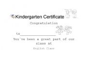 English Worksheet: certificate