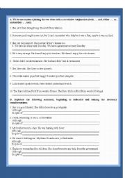 English Worksheet: Conjunction s (with key)