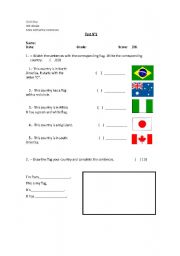 English Worksheet: Worksheet Countries