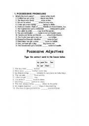 English Worksheet: grammar
