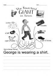 English Worksheet: Clothes