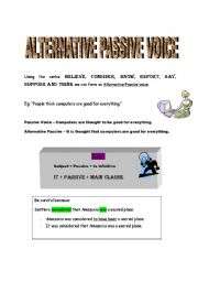 Alternative Passive Voice