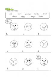 English Worksheet: Feeling