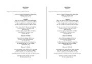 English Worksheet: Like a prayer