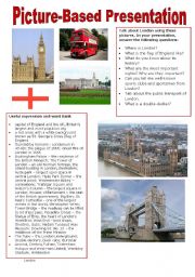 English Worksheet: Picture-based Presentation - London