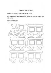 English Worksheet: MEANS OF TRANSPORT