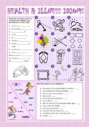 HEALTH & ILLNESS IDIOMS