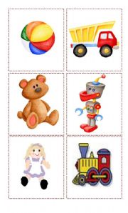 TOYS FLASHCARDS