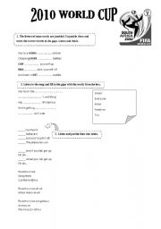 English Worksheet: Wka Waka - Shakiras song