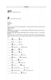 English Worksheet: movers summary