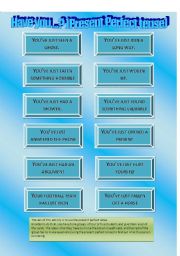 English Worksheet: Present Perfect