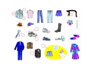 English Worksheet: clothing