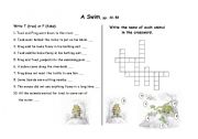 English Worksheet: exercises for the book 