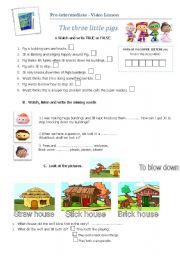 videl lesson; super why and the three little pigs (part 1)