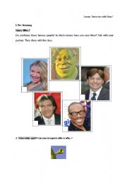 English Worksheet: interview with princess Fiona