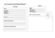 English Worksheet: Africa World Cup Host Cities and Stadiums