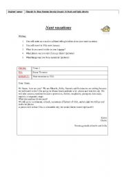 English worksheet: personal information