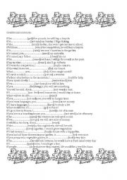 English Worksheet: Conditional sentences type I 