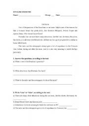 English worksheet: Car Races