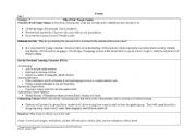 English Worksheet: Food Unit (Sandwich)