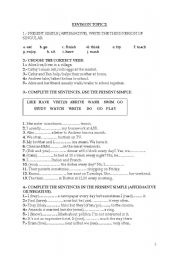 English Worksheet: review grammar and vocabulary
