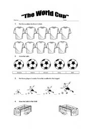 English Worksheet: The world Cup
