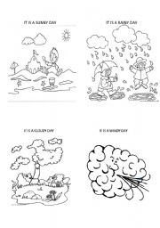 English Worksheet: weather conditions