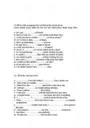 English Worksheet: Grammar