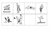 English Worksheet: MEMORY GAME - CAN