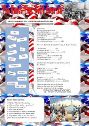 English Worksheet: The hands that built America 