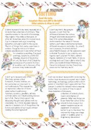 English Worksheet: VISITING A MUSEUM (2 pages)