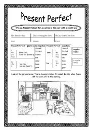 English Worksheet: Present Perfect