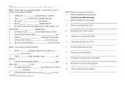 English Worksheet: Passive Voice Exam