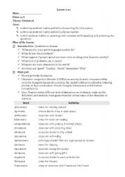 English Worksheet: Obsessions