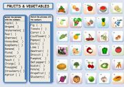 FRUITS & VEGETABLES