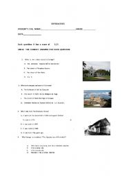 English worksheet: Superlatives