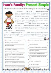 English Worksheet: 