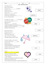 English Worksheet: I Still - Backstreet Boys